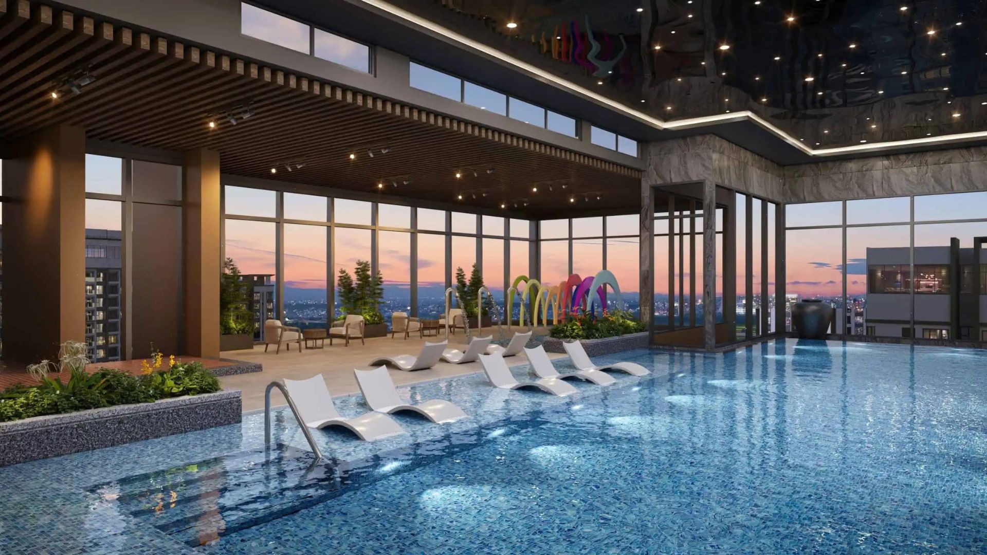 Bể bơi 4 mùa FLC Hausman Đại Mỗ