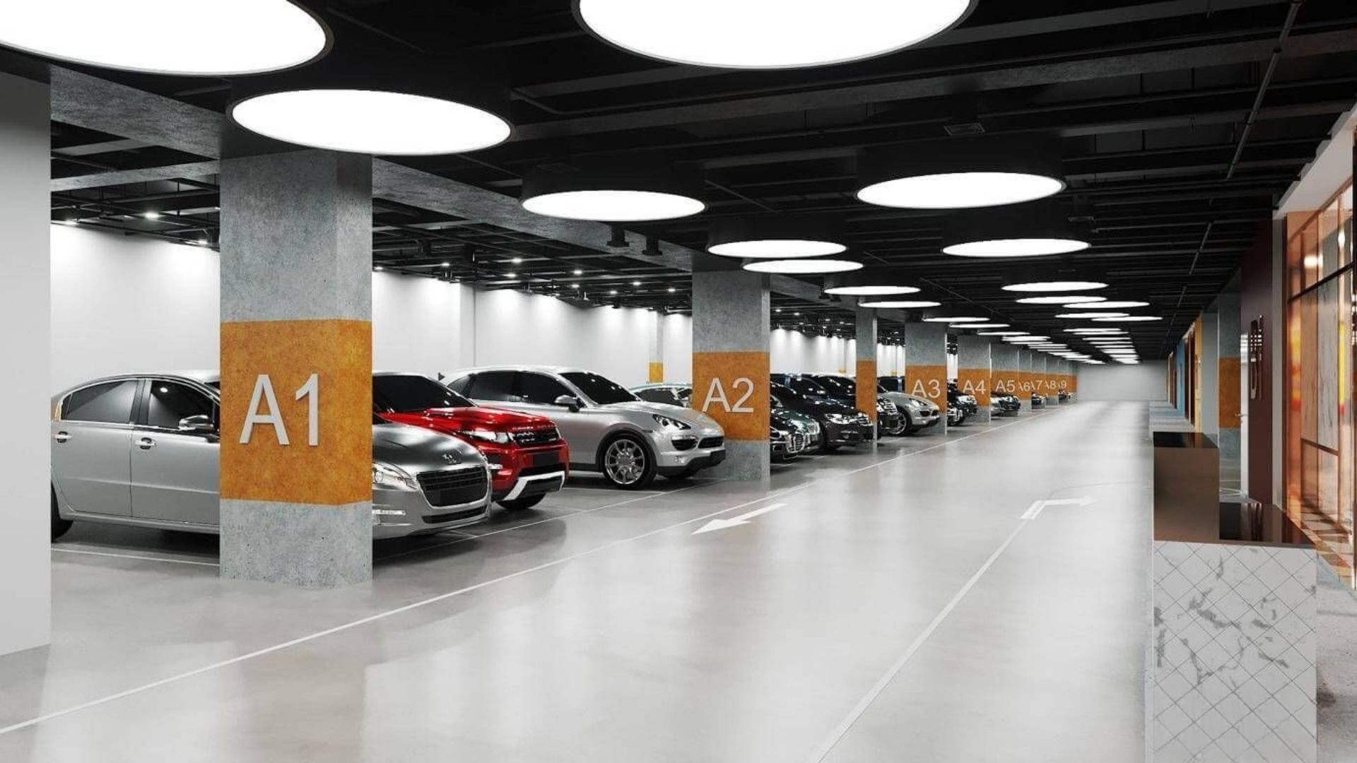 Hầm đỗ Xe Thông Minh FLC Hausman – Đã sửa