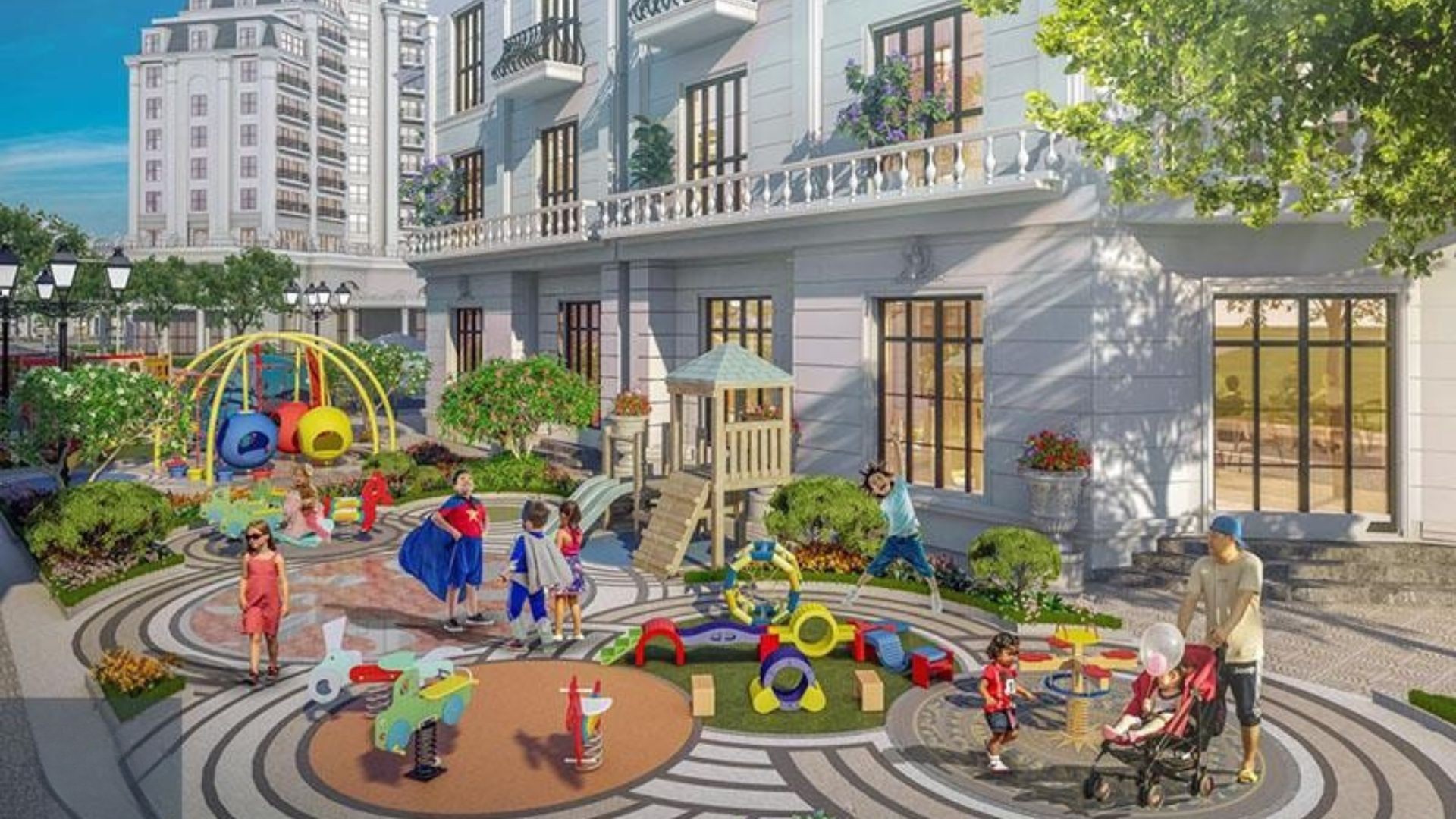 Phối Cảnh Tiện íCh Khu Vui Chơi Trẻ Em Tạ FLC Hausman – Đã sửa