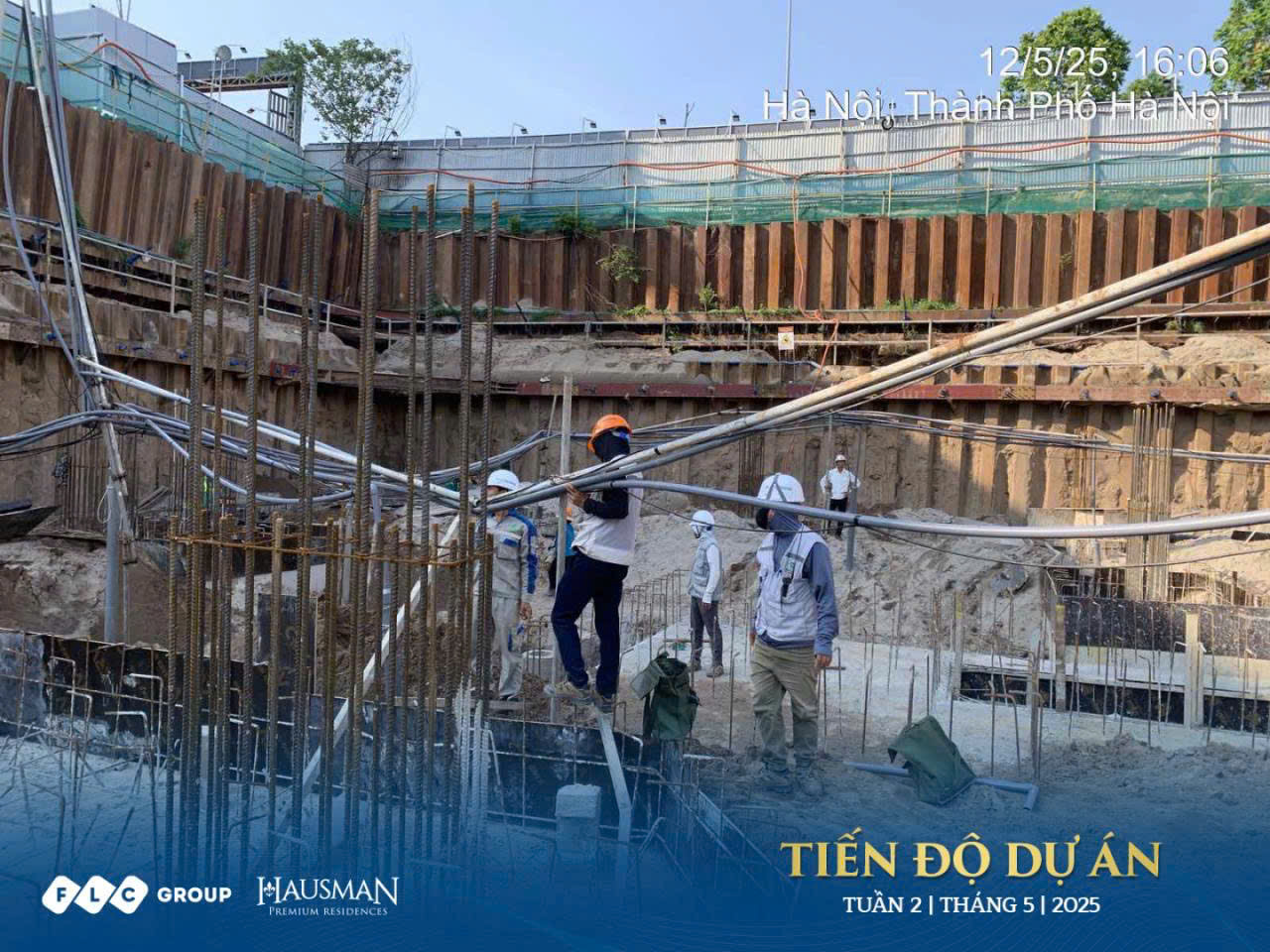 Cập nhật tiến độ FLC Hausman Premium Residences tháng 05/2025