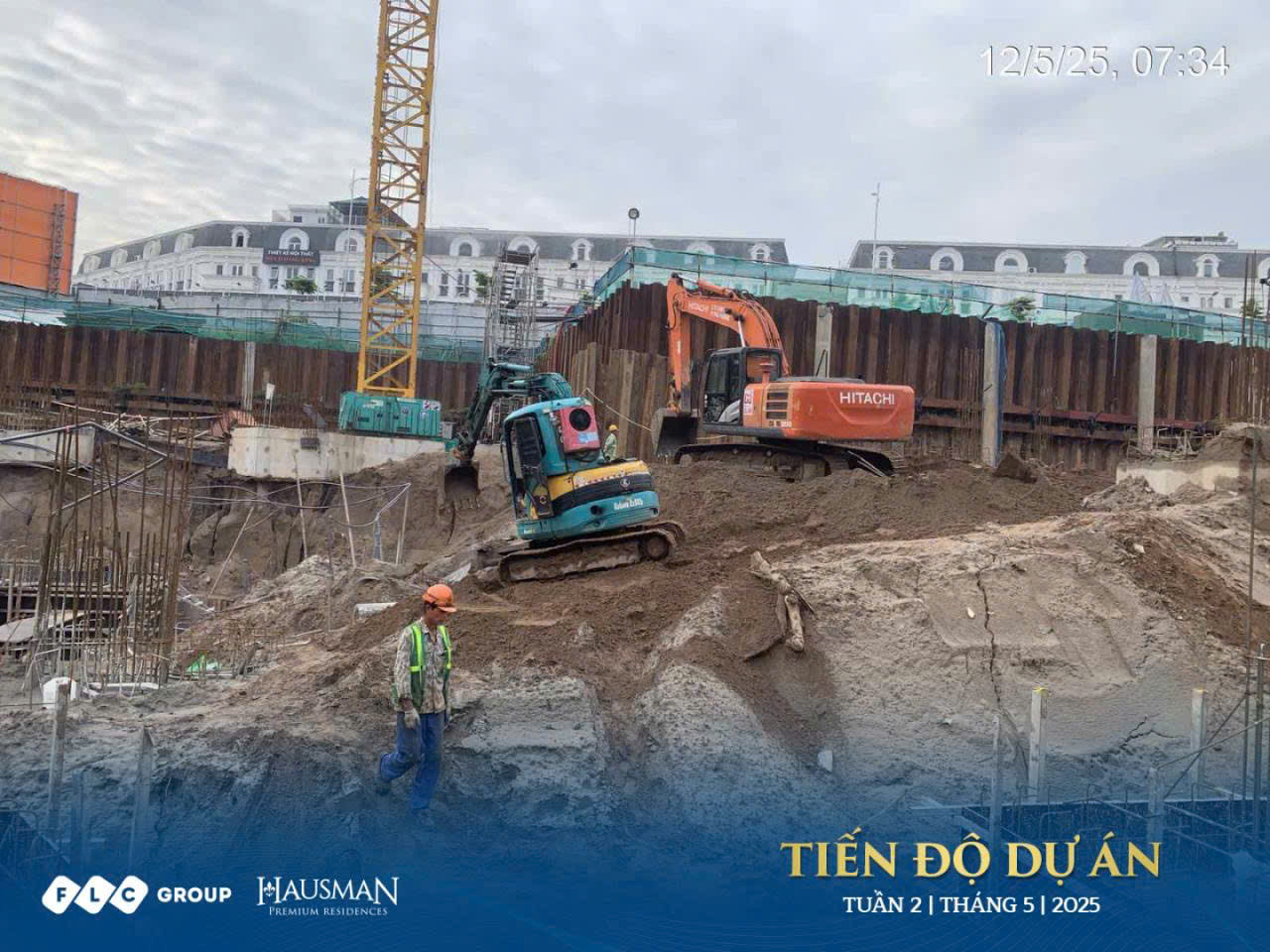 Cập nhật tiến độ FLC Hausman Premium Residences tháng 05/2025